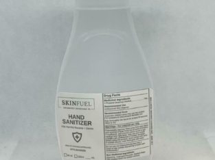 24 X 250ML SKINFUEL 75% Isopropyl Alcohol Wholesale Hand Sanitizer | FREE SHIPPING | Made in Canada