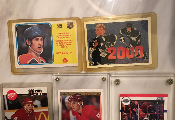 Collector hockey cards