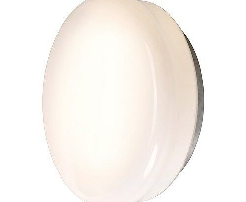Ikea GASGRUND Ceiling Wall Lamp – Opal White – Fluorescent -30cm
