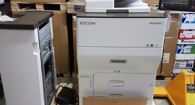 Ricoh PRO C5100S Color production copier Commercial Printing Copy machine Photocopier Printers Colour Copiers Xerox