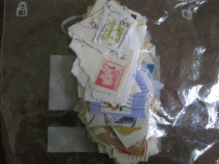 Sorted bags of postage stamps – NO DOUBLES