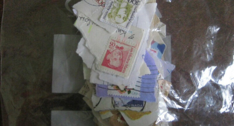 Sorted bags of postage stamps – NO DOUBLES