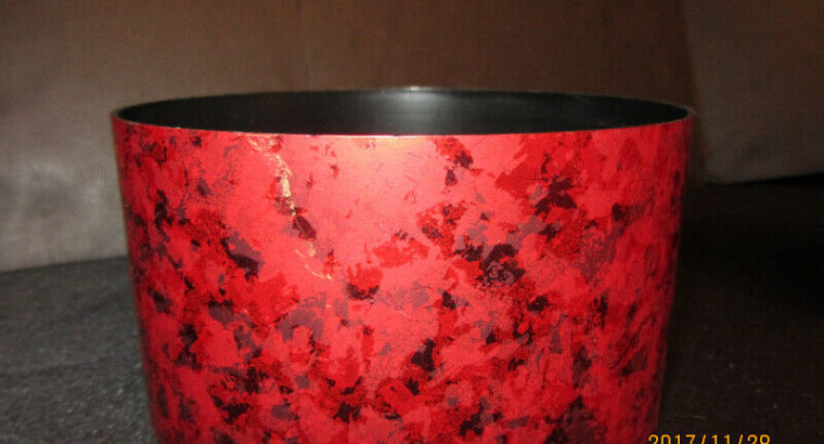 FLORAL CONTAINERS – 2 Gold and 2 Red NEW!