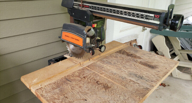 Radial Arm Saw for Sale