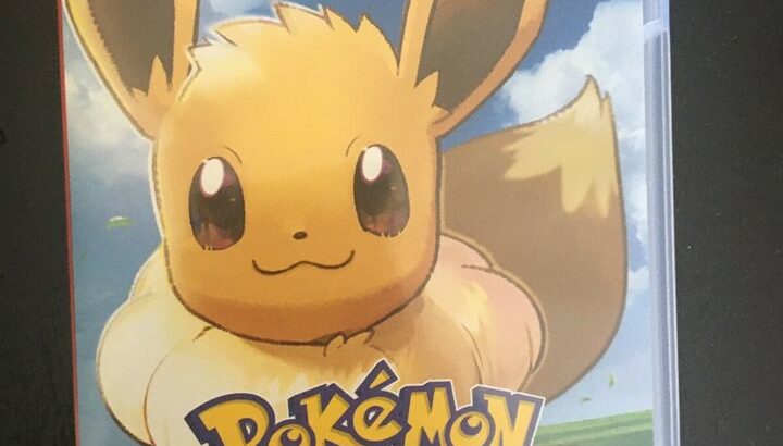 Pokémon let’s go eevee (with keychain) for Nintendo switch