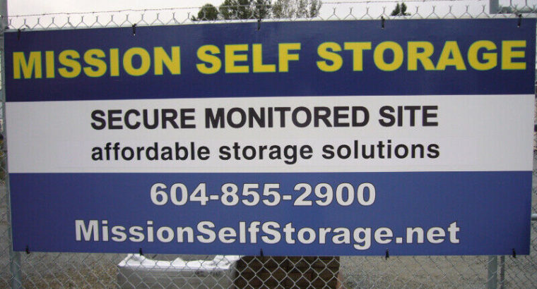 SELF STORAGE VERY SECURE