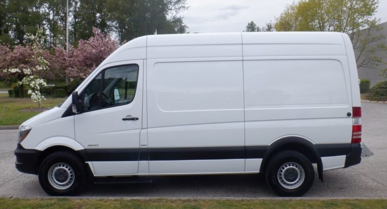 2016 Mercedes Benz Sprinter 2500 High Roof Cargo Van Diesel