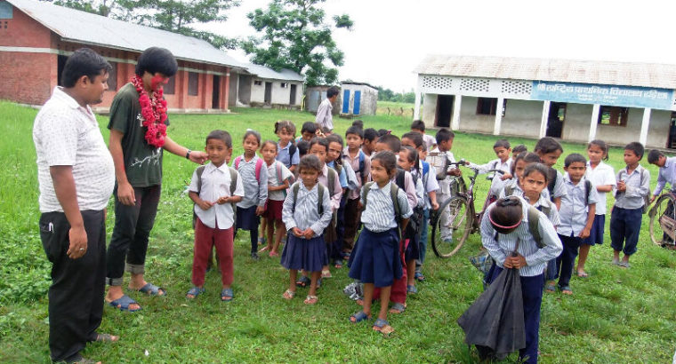 Teaching English in schools in Nepal