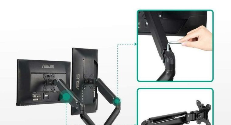 BestBuy 50% OFF | Dual Monitor Arms by MotionGrey with Quick Release Feature | $74.99 for Dual Monitors |