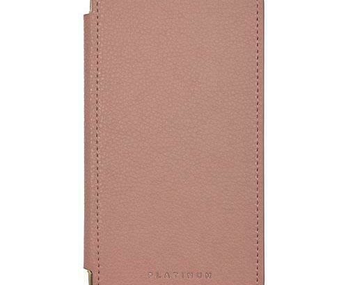 Platinum Series PT-MAXWFP-C Fitted Hard Shell Folio Case for Apple iPhone X – Deep Pink (New Other)