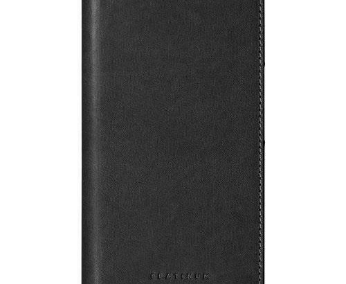 Platinum Series PT-MA7SPSBLWB-C Fitted Hard Shell Leather Wallet for iPhone 7 Plus/8 Plus – Dark Grey (New Other)