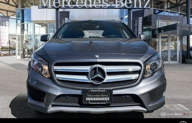 2017 Mercedes Benz GLA 4MATIC SUV – Certified – $224 B/W