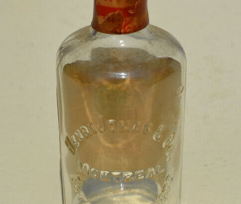 Ultra Rare Henri Jonas ROSE Quintessence Antique Bottle