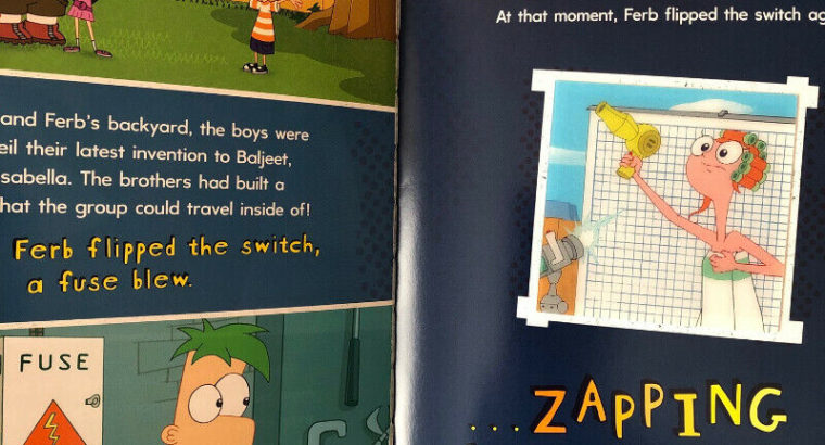 Phineas and Ferb Book – All Systems Go! Flicker Pictures Agent