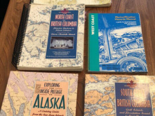 BC and Alaska marine charts and books