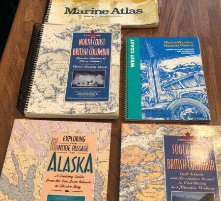 BC and Alaska marine charts and books