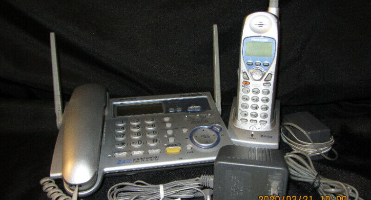 PANASONIC 2.4GHz CORDED/CORDLESS EXPANDABLE PHONE SYSTEMS