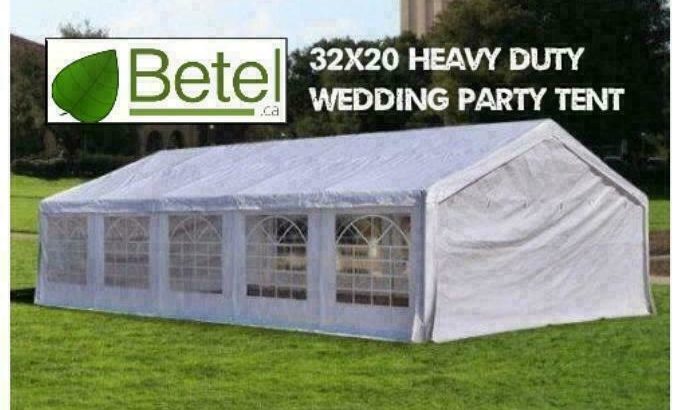 32×16 • 32×20 Large Steel Party Canopy Tents for Sale • 16×32 • 20×32 Heavy Duty Steel Tents