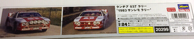 Hasegawa 1/24 Lancia 037 ‘1983 San Remo rally