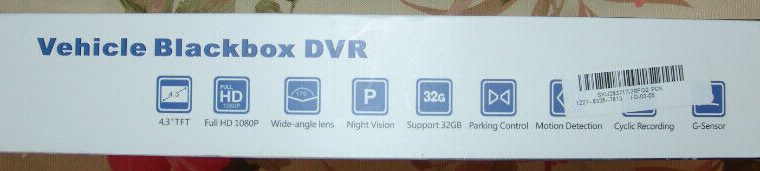 HD 1080P DASH CAM VIDEO RECORDER REARVIEW MIRROR CAR CAMERA DVR