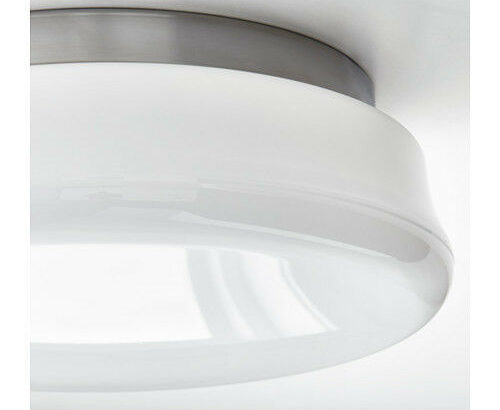 Ikea GASGRUND Ceiling Wall Lamp – Opal White – Fluorescent -30cm