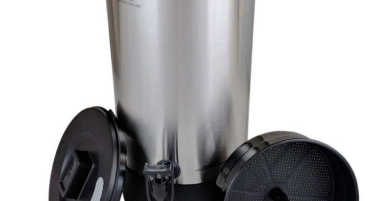 Cafe Amoroso 45 Cups Stainless Steel Commercial Electric Coffee Maker – Free Shipping