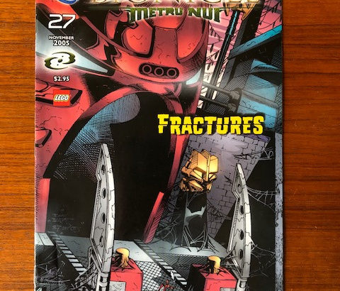 7 DC Comic Books – Bionicle Metru Nui Series – Lego