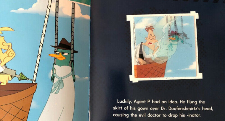 Phineas and Ferb Book – All Systems Go! Flicker Pictures Agent