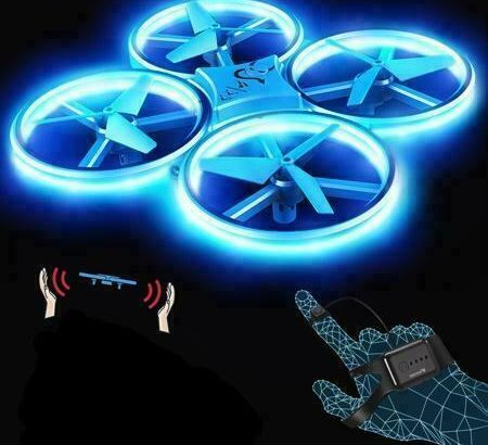 Hand Sensor Drone, BEST Summer Toy, GUARANTEED SATISFACTION! Best Gifts for Birthdays, Kids & Suprises!