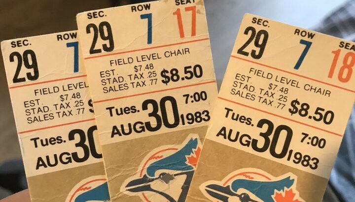 Wanted: Blue Jays Tickets/ Stubs Wanted