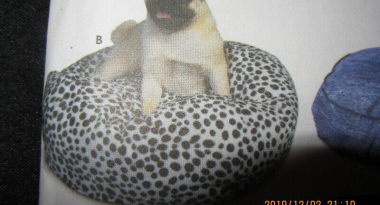 DOG BED SEWING PATTERNS – NEW!