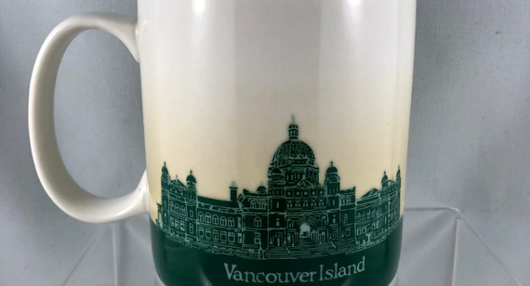 RARE Vancouver Island Starbucks Mug Collector Global City Icon