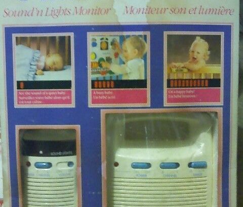 Fisher Price Sound n’Lights Baby Monitor