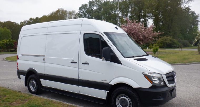 2016 Mercedes Benz Sprinter 2500 High Roof Cargo Van Diesel