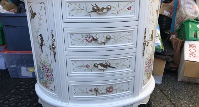 Hand painted console table