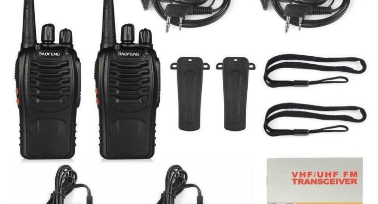 Walkie-Talkie, Easy to Use GUARANTEED SATISFACTION! 16 People at the Same Time, 9 KM Range, 7 Days Battery, BEST VALUE!