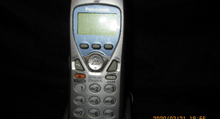 PANASONIC 2.4GHz CORDED/CORDLESS EXPANDABLE PHONE SYSTEMS