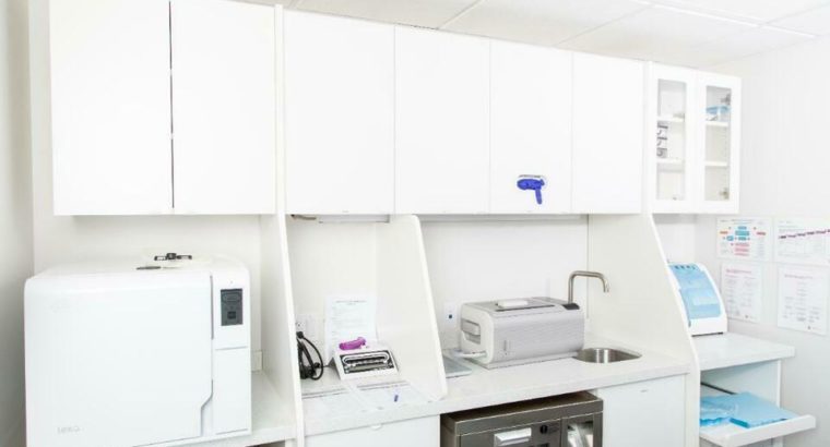 CONEXIS IPAC Compliant STERILIZATION CENTER – High Quality Dental Cabinetry by Custom Order