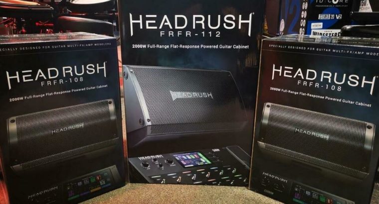 Headrush Powered Guitar Cabinet FRFR-108 – FRFR-112