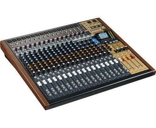 Tascam Model 24 Multi-Track Live Recording Console – Intergrated USB Audio – Red One Music