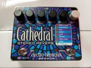 Electro Harmonix Cathedral Stereo Reverb Pedal USED ***BEST PRICE** MUSIQUE RED ONE MUSIC