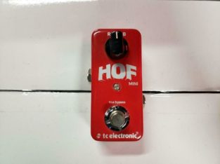 TC Electronics Hall of Fame HOF Mini Reverb Pedal OPEN BOX – EXCELLENT CONDITION – RED ONE MUSIC