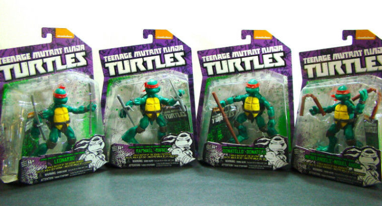 Nickelodeon Teenage Mutant Ninja Turtles Comic Book Figures