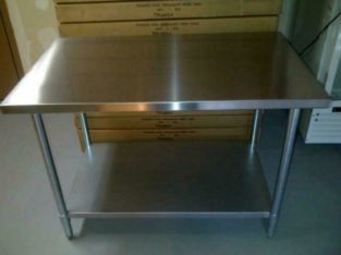 BRAND NEW STAINLESS STEEL SALE Work Tables/Sinks/Shelves/Faucets**GREAT DEALS**