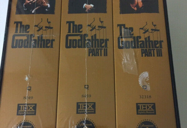 The Godfather: 1997 6 tape VHS set. Brand new in package.