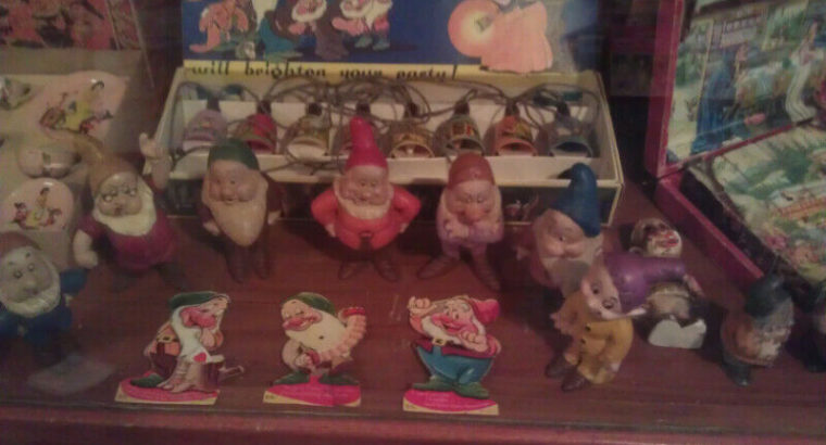 Snow White & the Seven Dwarfs collection 1930’s to 1990’s Estate