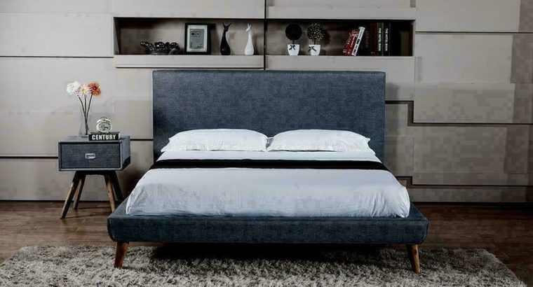 HAPPY SPRING SALE-Luxury fabric lift up storage bed (in queen and king)