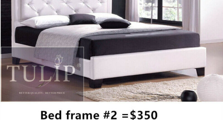 TULIP BRAND NEW~FASHION STYLE BED IN FARBIC~VALUE AND QUALITY