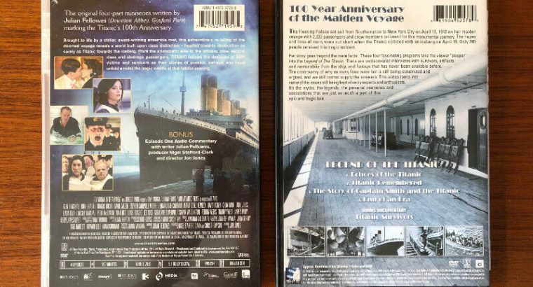 Titanic TV Miniseries & Titanic Definitive Documentary – DVD