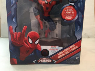 Marvel Ultimate Spiderman Electronic Talking Bank – $40